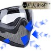 ATAIRSOFT 2 Modes Airsoft Mask Full Face Tactical Safety Protective