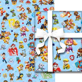 5 Sheets Dog Wrapping Papers 50cm x 70cm Gift Wrapping Paper For Kids Birthdays Decoration Party Favors Party Supply DIY Crafts Gift