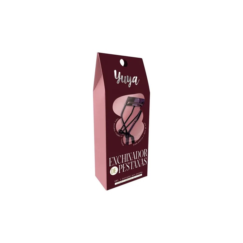 Rizador de Pestañas Yuya para Curva Natural, Borgoña con Repuestos
