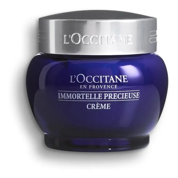 Crema facial antiseñal Immortelle Preciosa l'Occitane, 50 ml, hora de