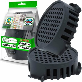 2 x activated carbon filters for the refrigerator, diameter 45 mm, with original code 5806820 for Miele 9096342 9881116 for Liebherr ONIX TECH