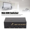 2 In 1 Out VGA KVM Switch 4 USB Port