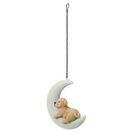 Vivid Arts - Hanging Moon Golden Labrador Wedding Decoration (HPP-M50-G)