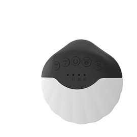KIBEE Portable White Noise Machine - 12 Soothing Sounds, Timer, Egg-Sized, Night Light for Sleeping Baby & Adults