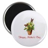 CafePress Happy Mother's Day (Planter) 2.25 Magnet (100 Pac 2.25"