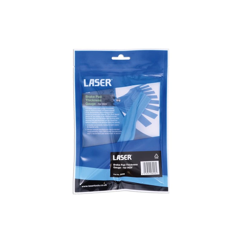 Laser 8258 Brake Pad Thickness Gauge - for HGV