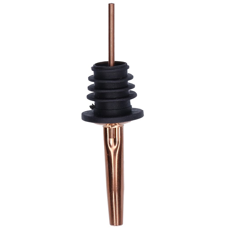 10Pcs Liquor Pourer Stainless Steel Wine Pourer Stopper Bar Tool