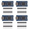 AITRIP 4pcs Pro Micro ATmega32U4 5V 16MHz Type-C Development Module