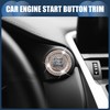 INFINAUTO Universal Bling Car Engine Start Stop Button Cover Car