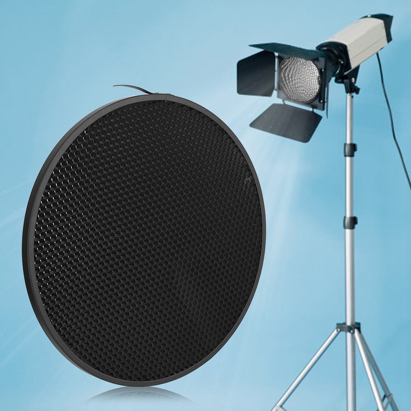 NiceFoto Mini 300mm 60°Photographic Video Flash Light Mesh Grille Cover