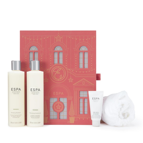 ESPA | Haircare Collection | Includes Shampoo, Conditioner, Scalp Mud