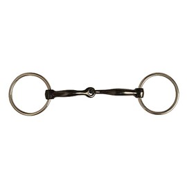 JP Korsteel Sweet Iron Jointed Loose Ring Snaffle Bit, 5.5"