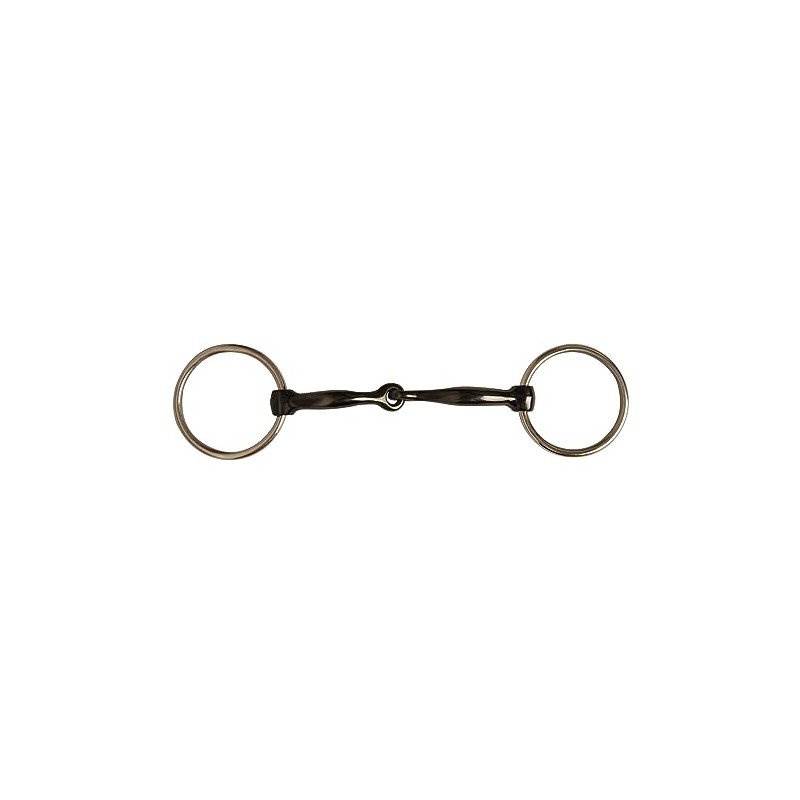 JP Korsteel Sweet Iron Jointed Loose Ring Snaffle Bit, 5.5"