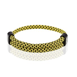 Sport Bracelet Made of Rope | Summer Style | Yellow Color 5