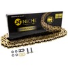 NICHE Gold 525 X-Ring Chain 114 Links with Connecting Master