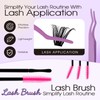 Lash Clusters Kit 100D+200D Cluster Lashes C Curl 0.07 16-20mm