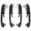 4PCS Car Front Rear Left Right Exterior Door Handle with