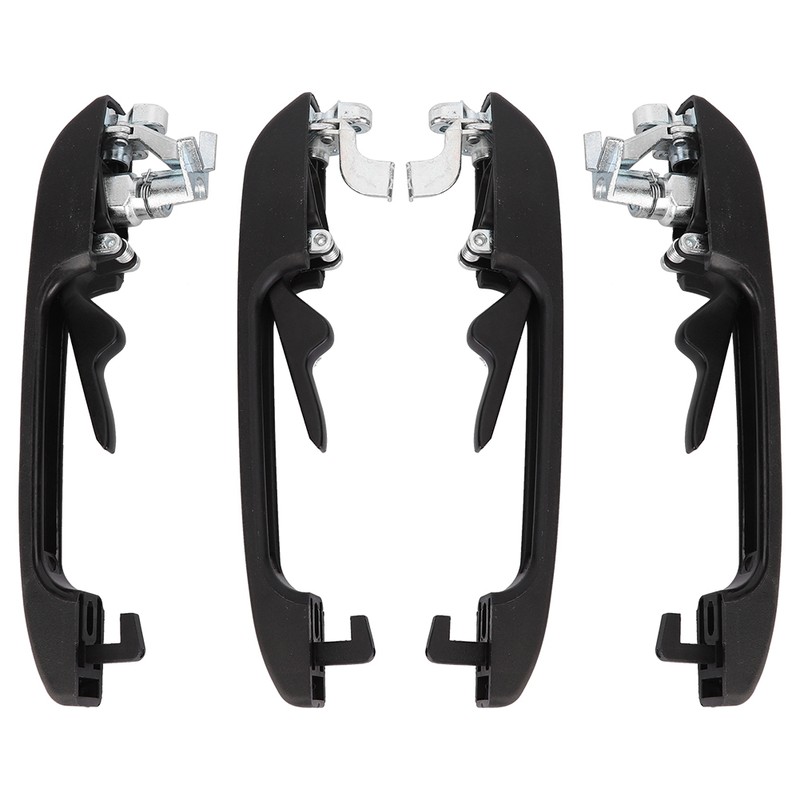 4PCS Car Front Rear Left Right Exterior Door Handle with