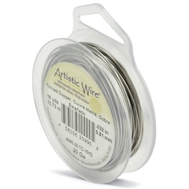 Artistic Wire, 20 Gauge, Tinned Copper, 15 yd (13.7 m) Craft Wire
