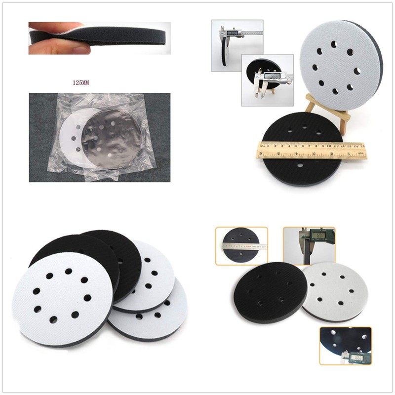 YouU Sanding Discs Velcro Sanding Discs 5 Inch 8 Holes