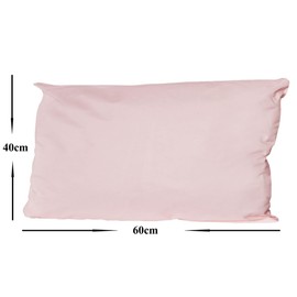 JACK Set of 2 Outdoor Cushion Covers, 40 x 60 cm, Waterproof Seat Cushion, Lounge Cushion, Garden Chair, Lotus Effect, Colour: Pink