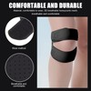 FOMIYES 3pcs Knee Bands Patella Protective Strap Durable and Comfortable