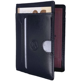 Card Holder for Men and Women - Slim Wallet Compact Biifold - Small Wallet - Credit Cards with RFID/NFC Protection - Blocker Card - Credit Card Holder with 9 Compartments - Card Case Minimalist,