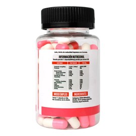 Biotina 500 mg Superlabs Nutrition 100 Cápsulas Suplemento Alimenticio para Cabello Piel y Uñas