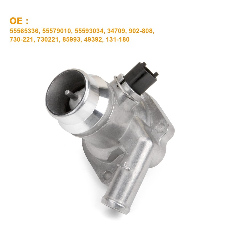 MILIPARTS Upgraded Aluminum Engine Coolant Thermostat Housing Assembly Compatible With