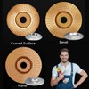 85mm/100mm Angle Grinder Sanding Disc, Carbide Wood Carving Shaping Disc,