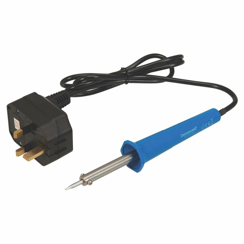 Silverline 818139 Soldering Iron and Accessories, Pack of 6, 25