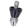 Pressure Washer Turbo Nozzle Pointed 5000PSI Mini Compact Stainless Steel