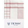 Ross - Cotton - Set of 3 Tea Towels (Red)