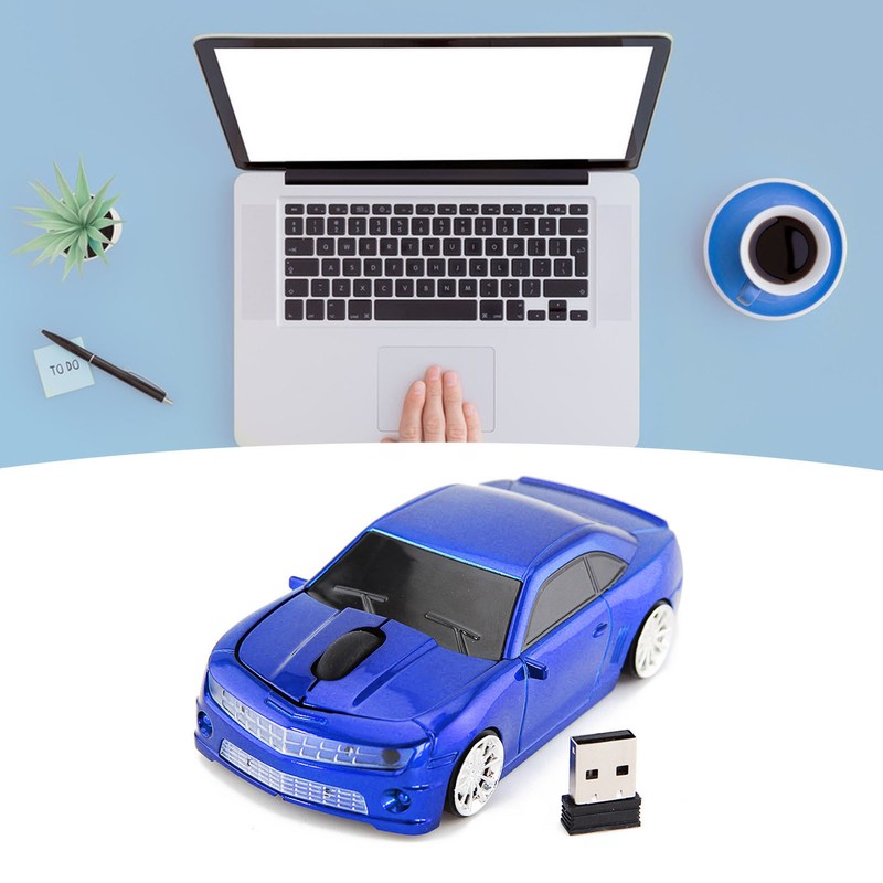 Sport Car Shaped Wireless Computer Mouse 2.4G High Accuracy Sensor