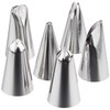 Shimotori Seisakusho 301 Decorative Piping Tips Set, 6 Pieces, Made