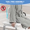 TABEKE Tub Transfer Bench for Bathtub, Tool Free Assembly Shower