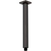 TRUSTMI Bronze Shower Arm with Flange 16 Inch Square Rainfall