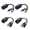 SinLoon 2 Pairs Passive Video HD-TVI/CVI/AHD Balun 1080 P-5 MP