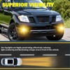 Fog Lights Assemblies Compatible With 2005-2015 Xterra 2010-2019 Frontier Front