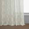 HPD Half Price Drapes Patterned Linen Sheer Curtains For Living
