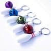 Bowling Pin Keyring Bowling Ball Sports Keychain DD-12395 / 볼링핀키링 볼링공 스포츠열쇠고리 DD-12395