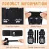 Rypet 3 Pairs Double Side Anti-Slip Dog Socks Traction Control