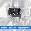 BAKAFOH Aluminum Larger Brake Pedal Cover Extender For Indian Scouts