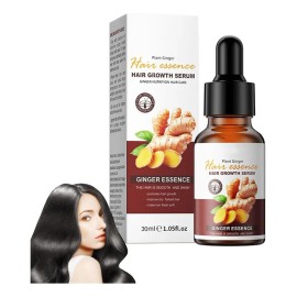 Suero De Jengibre Para El Crecimiento Del Cabello