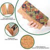 boshiho Women's Cork Wallet, Large Cork Purse, Interchangeable Wallet Flap