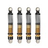 LAFEINA 4PCS Aluminum Threaded Shock Absorber Oil Damper for 1/12