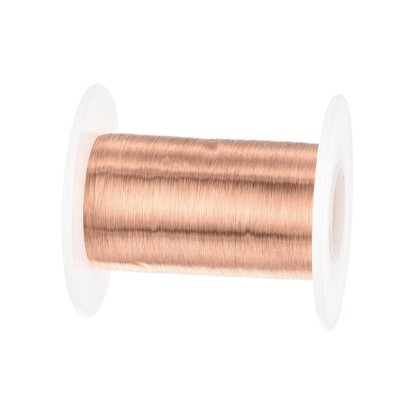 uxcell 0.04mm Magnetic Wire 29197ft (8900m) Enameled Copper Wire Enameled