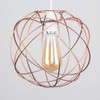 MiniSun Retro Style Atom Design Copper Metal Basket Cage Ceiling