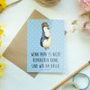 Mr. & Mrs. Panda Greeting Card "Wenn Papa es nicht