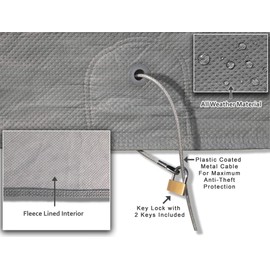 Car Covers Weatherproof Max Car Cover & Warranty Compatible with Mini 2008-2013 Cooper Clubman 4 Door- Outdoor Cover Theft Cable Lock Car Accessories Better Than Waterproof